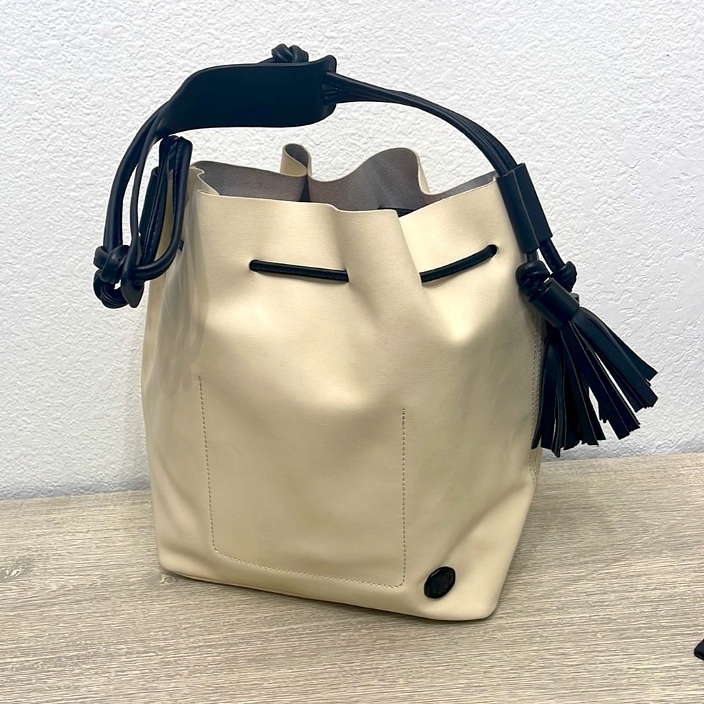 Vince Camuto Lorin Drawstring Bucket Bag - Picture 11 of 11